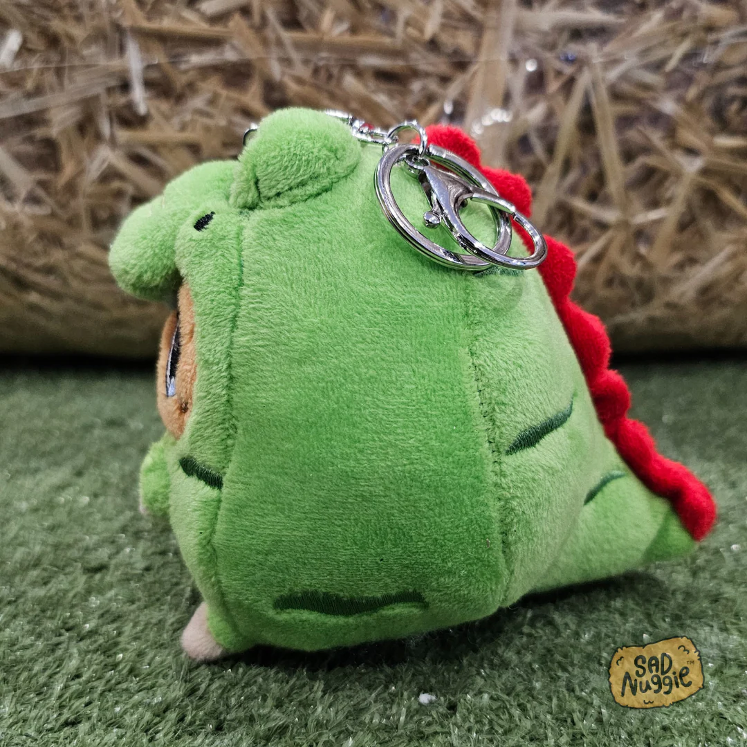 Angry Dino Mini Sad Nuggie Keychain - Image 4