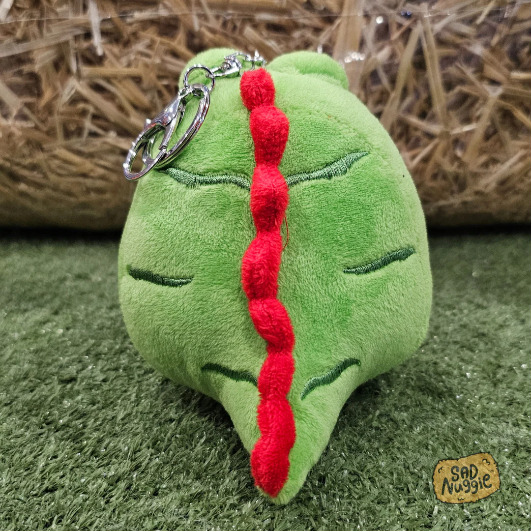 Angry Dino Mini Sad Nuggie Keychain - Image 5