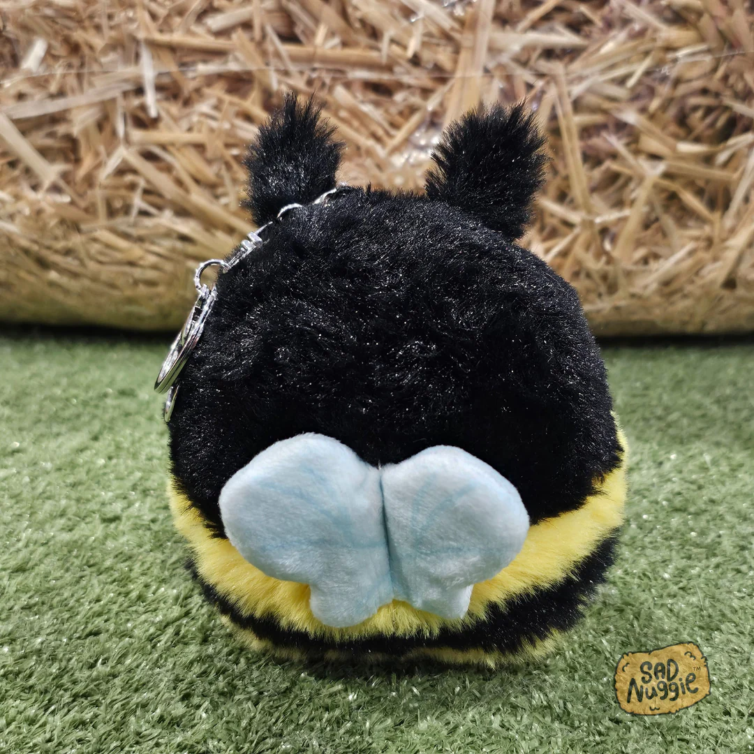 Bee Mini Sad Nuggie Keychain - Image 4