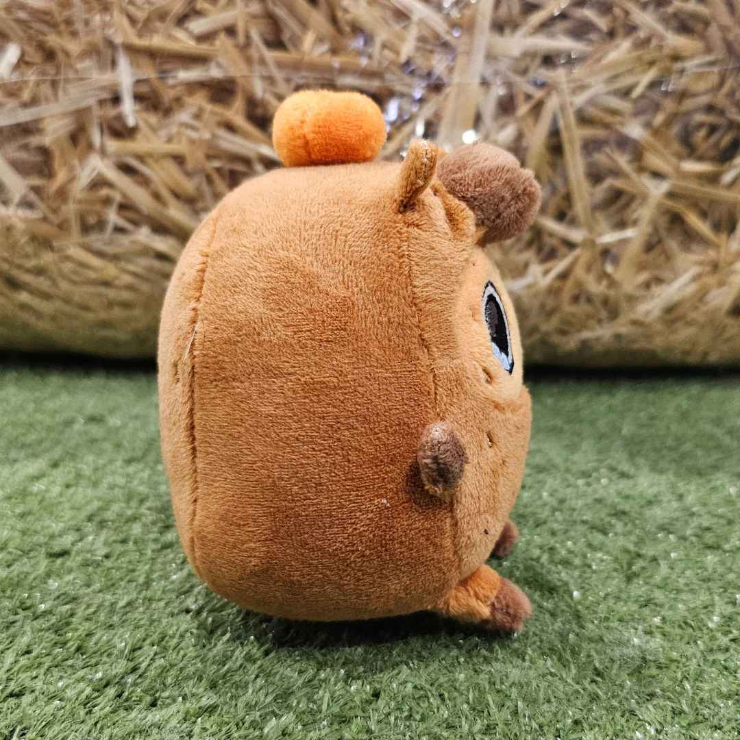 Capybara Mini Sad Nuggie Keychain - Image 3
