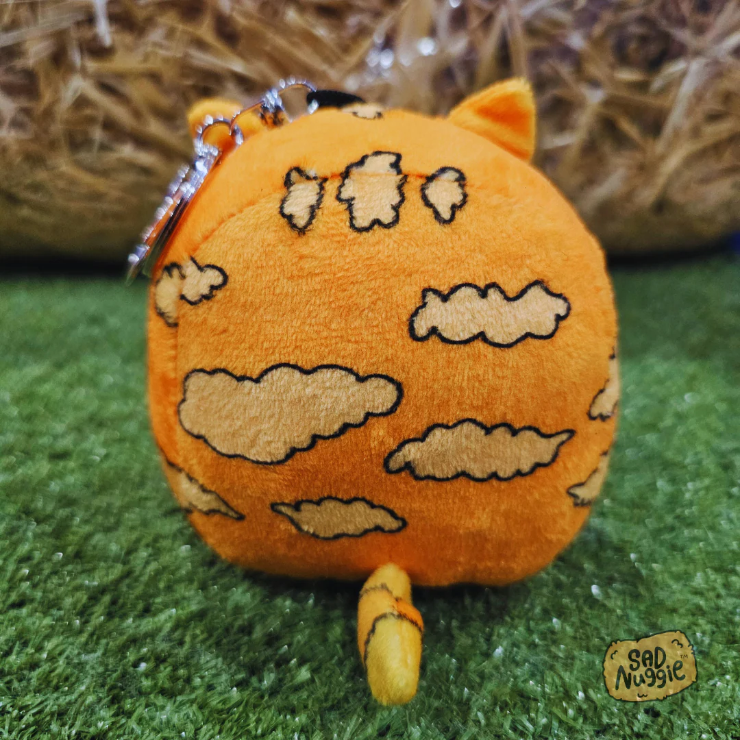 Cat Mini Sad Nuggie Keychain - Image 4