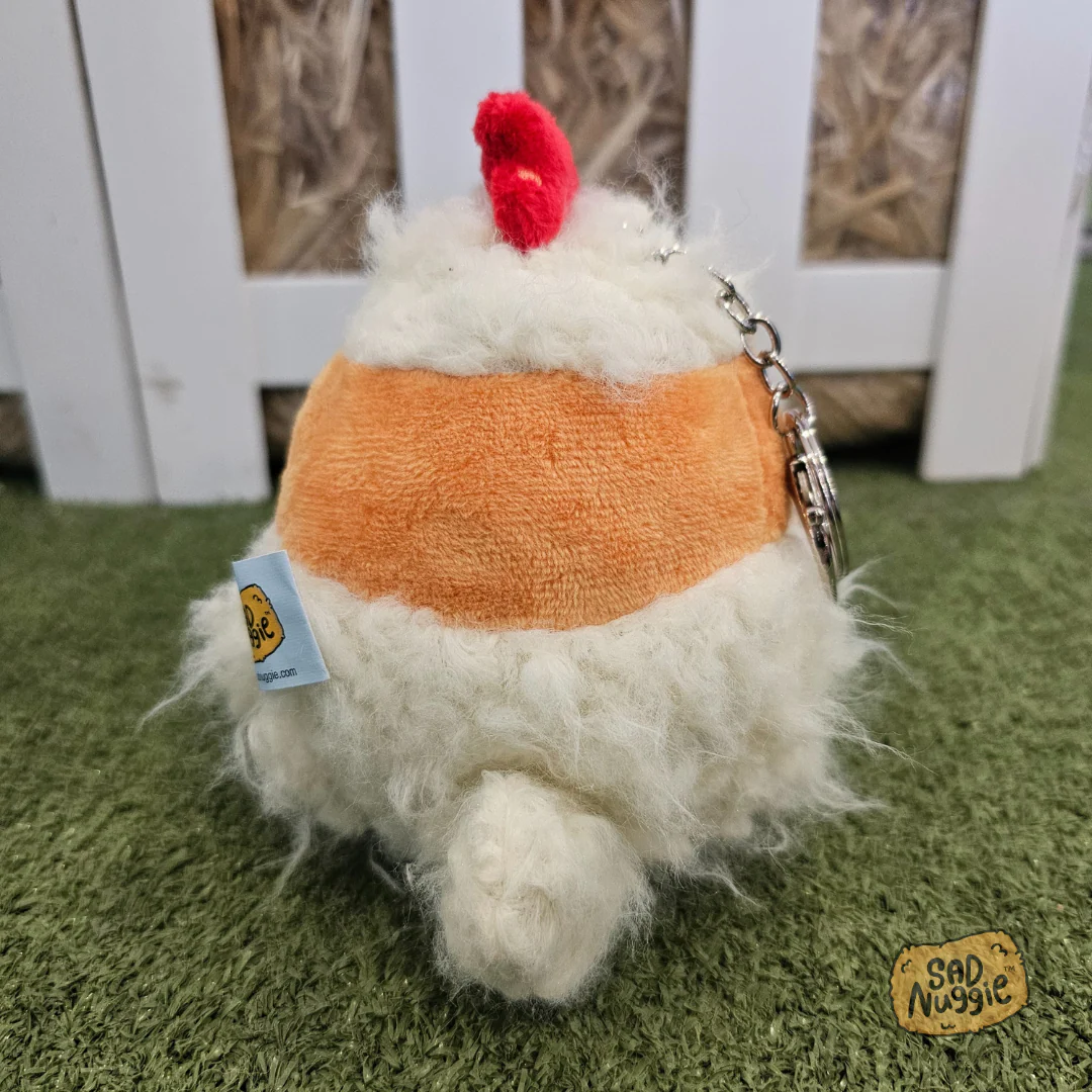 Chicken Mini Sad Nuggie Keychain - Image 3