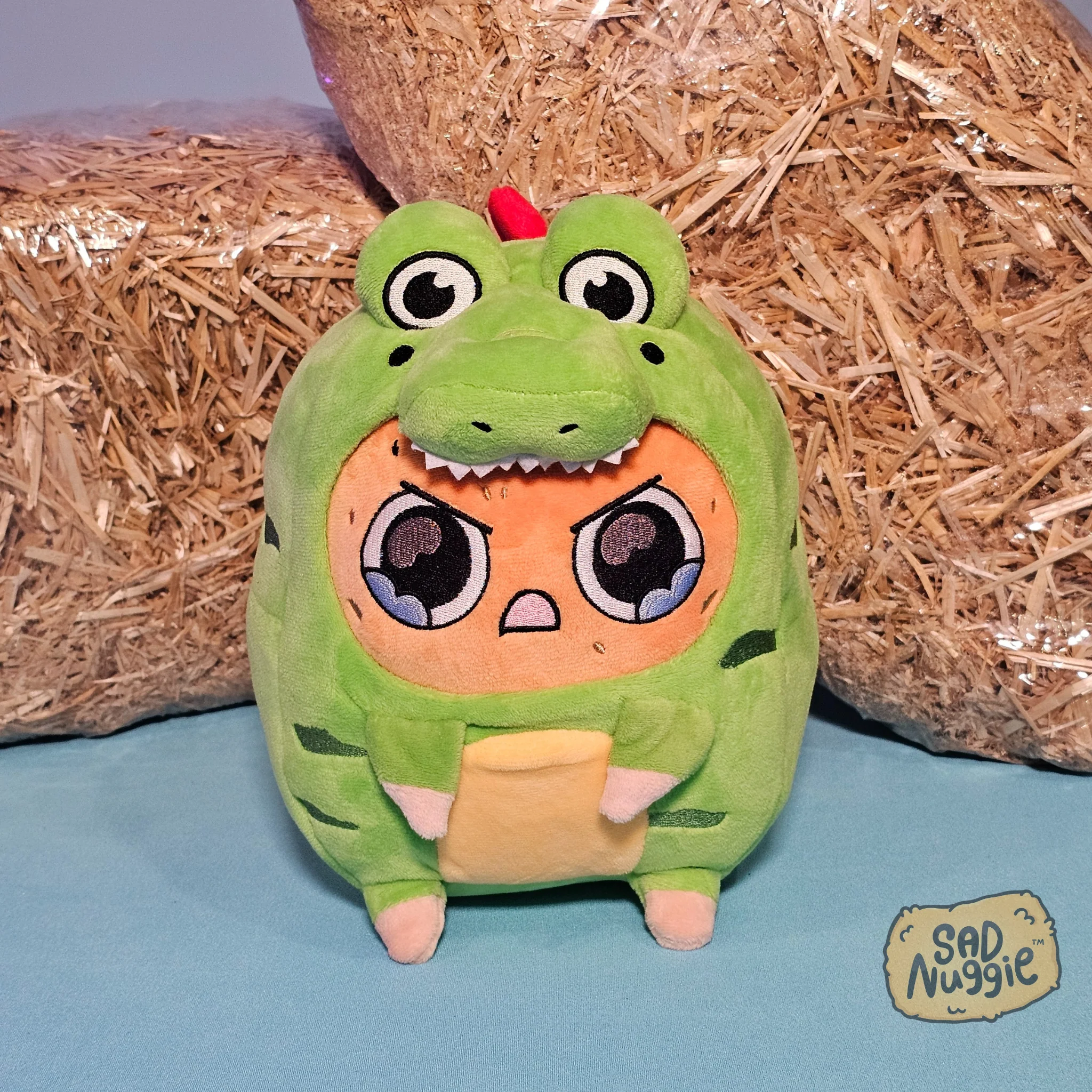 Dino 2.0 Sad Nuggie Plush - Image 3