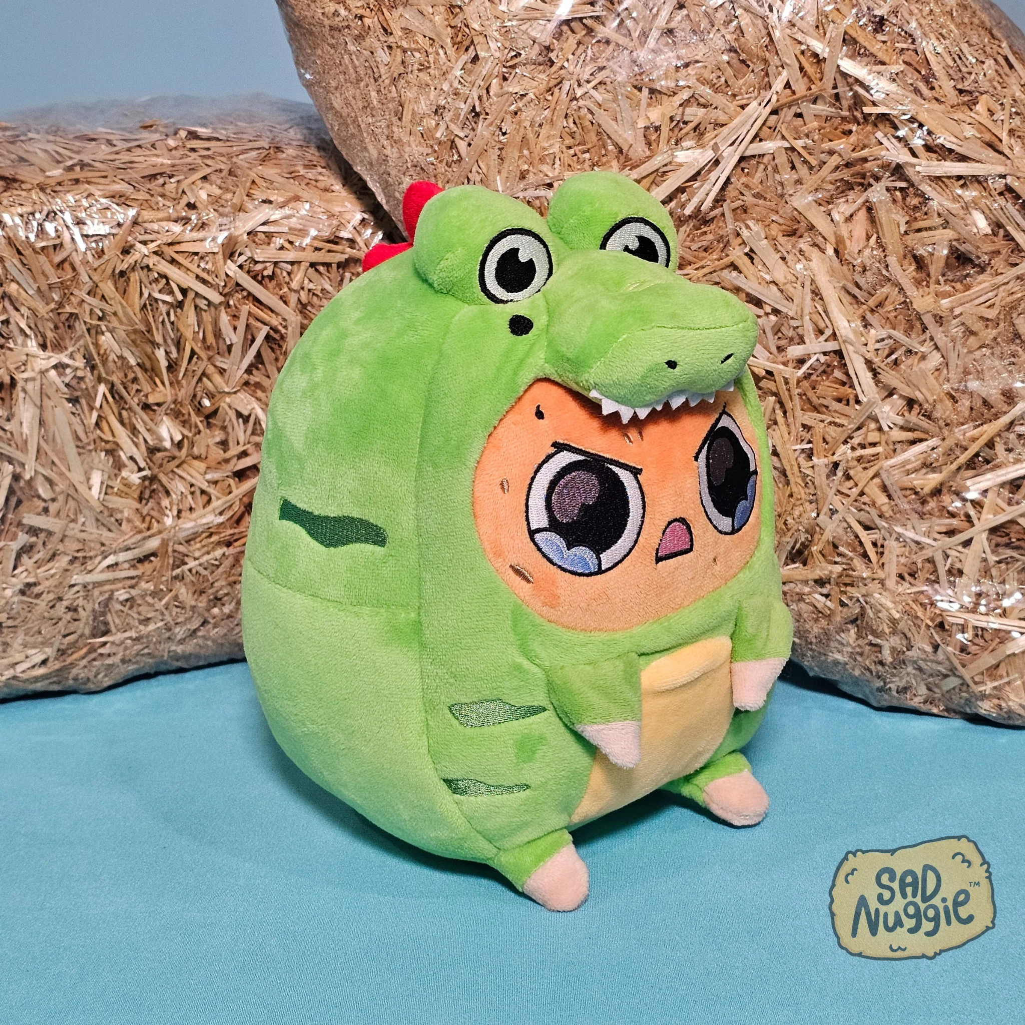 Dino 2.0 Sad Nuggie Plush - Image 4