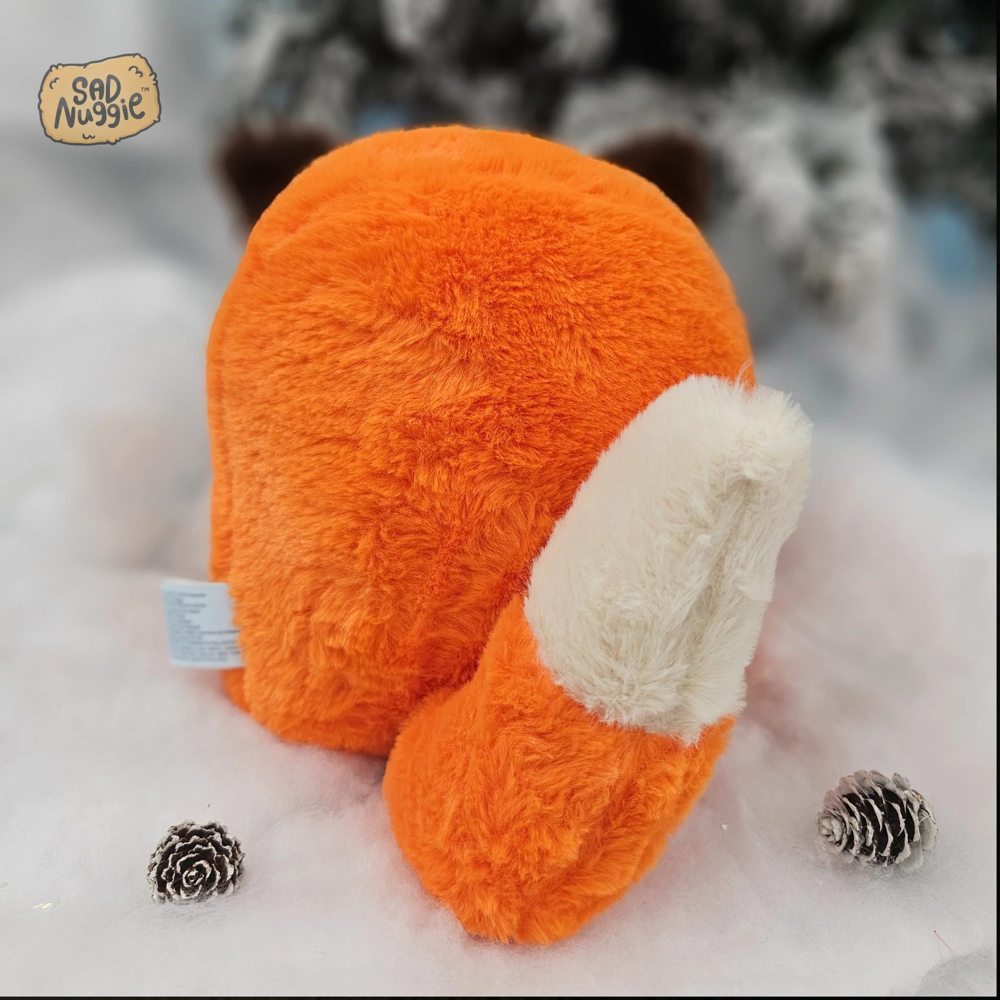 Fox Sad Nuggie Plush - Image 4
