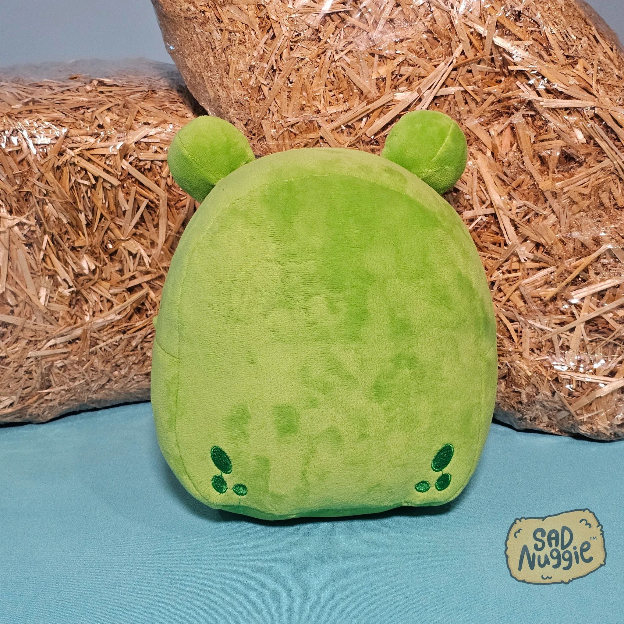 Frog Sad Nuggie Plush - Image 4
