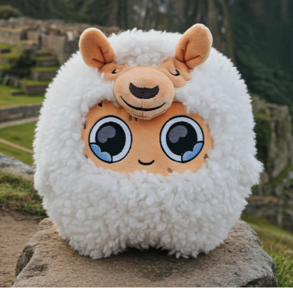 Llama Sad Nuggie Plush