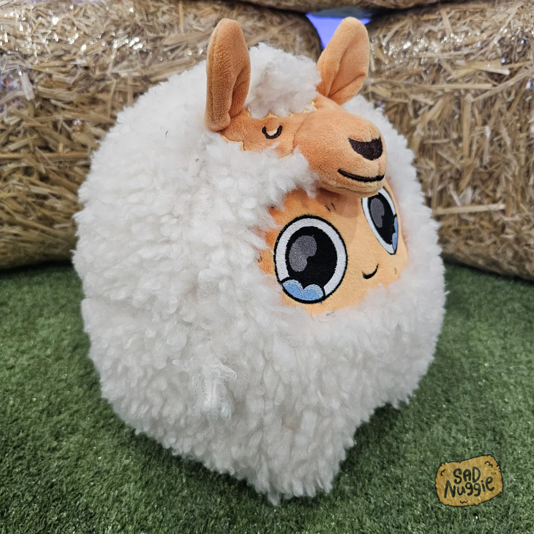 Llama Sad Nuggie Plush - Image 4