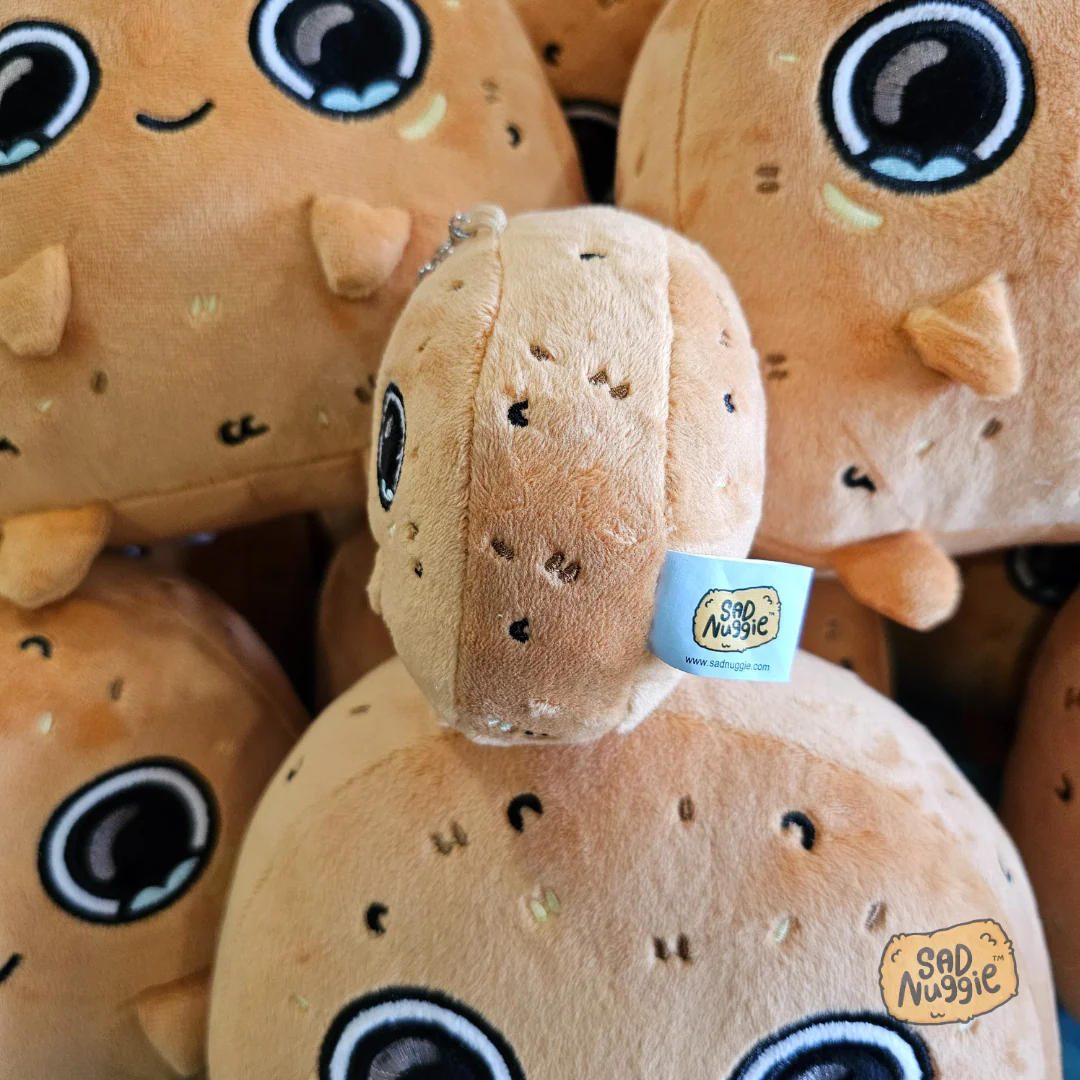 Original Mini Sad Nuggie Keychain - Image 3