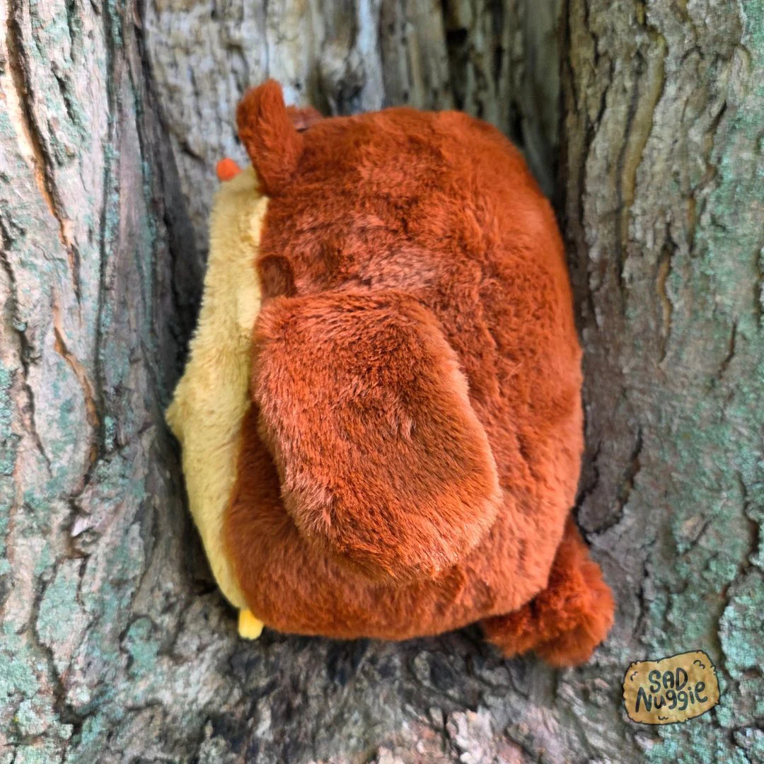 Owl Sad Nuggie Plush - Image 6