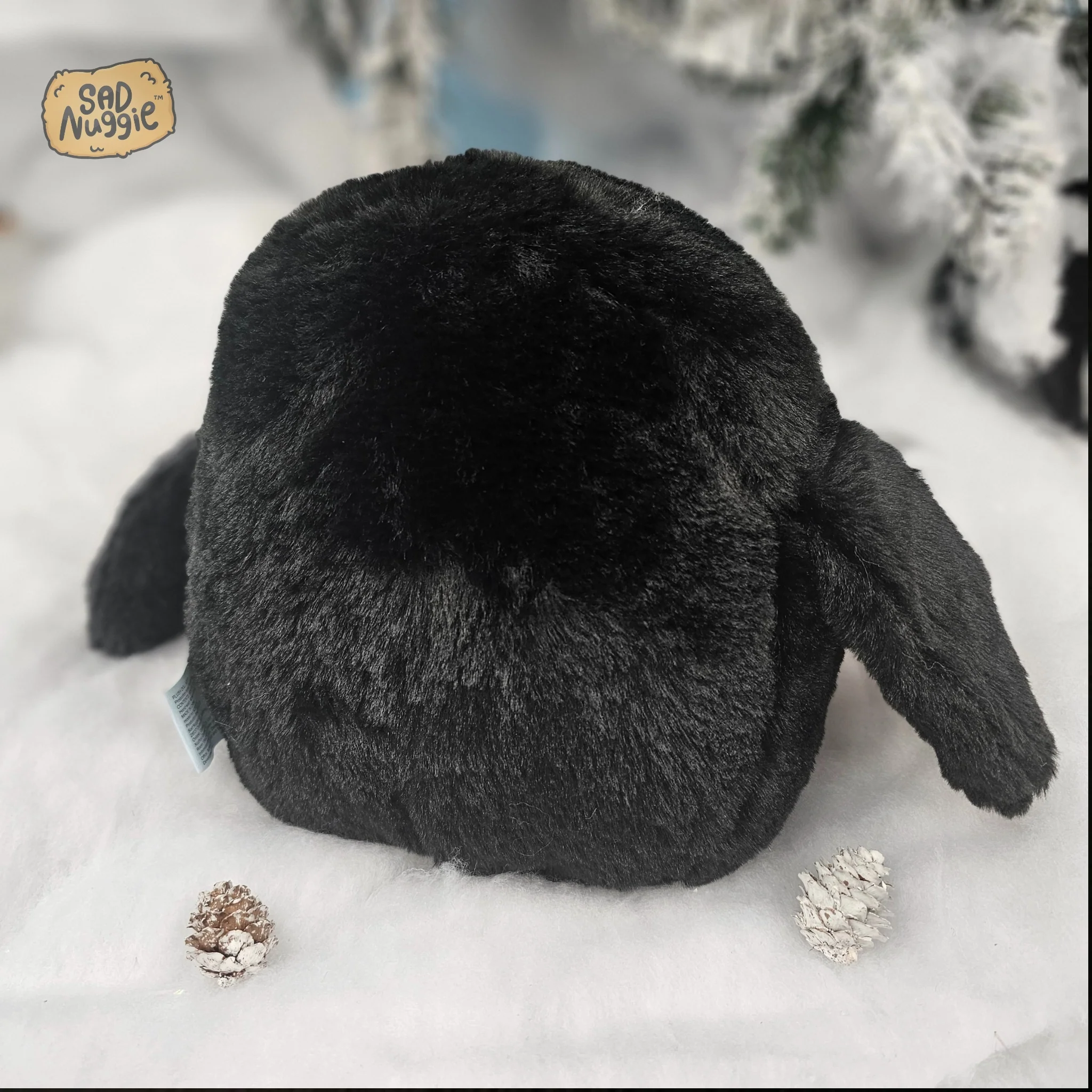 Penguin Sad Nuggie Plush - Image 4