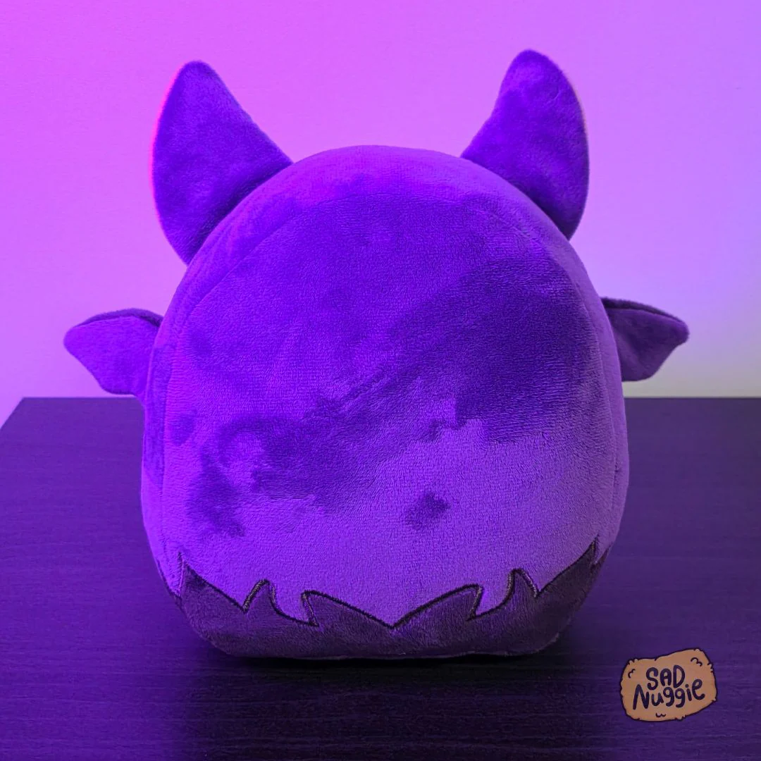 Purple Bat Sad Nuggie Limited Edition Plush - Image 4