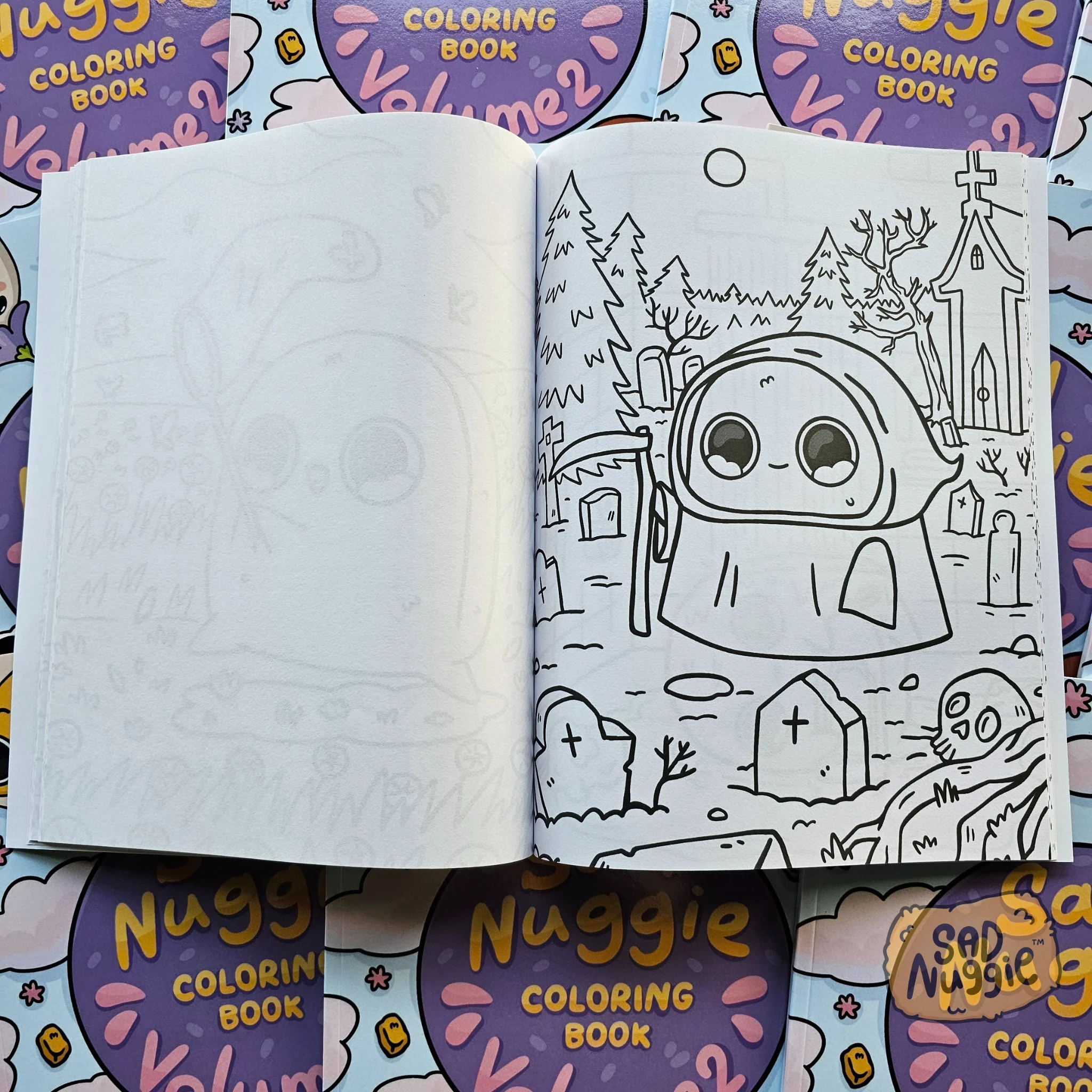 Sad Nuggie Coloring Book: Volume 2 - Image 3