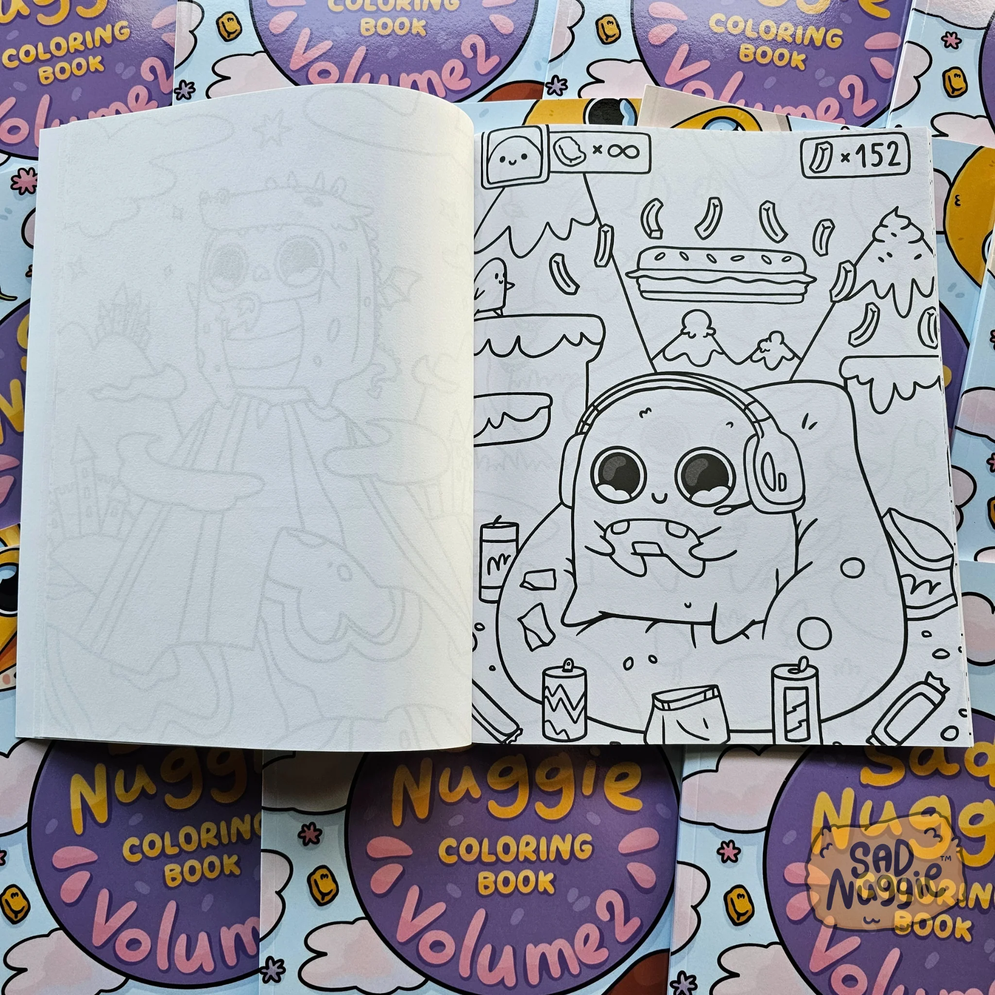 Sad Nuggie Coloring Book: Volume 2 - Image 6