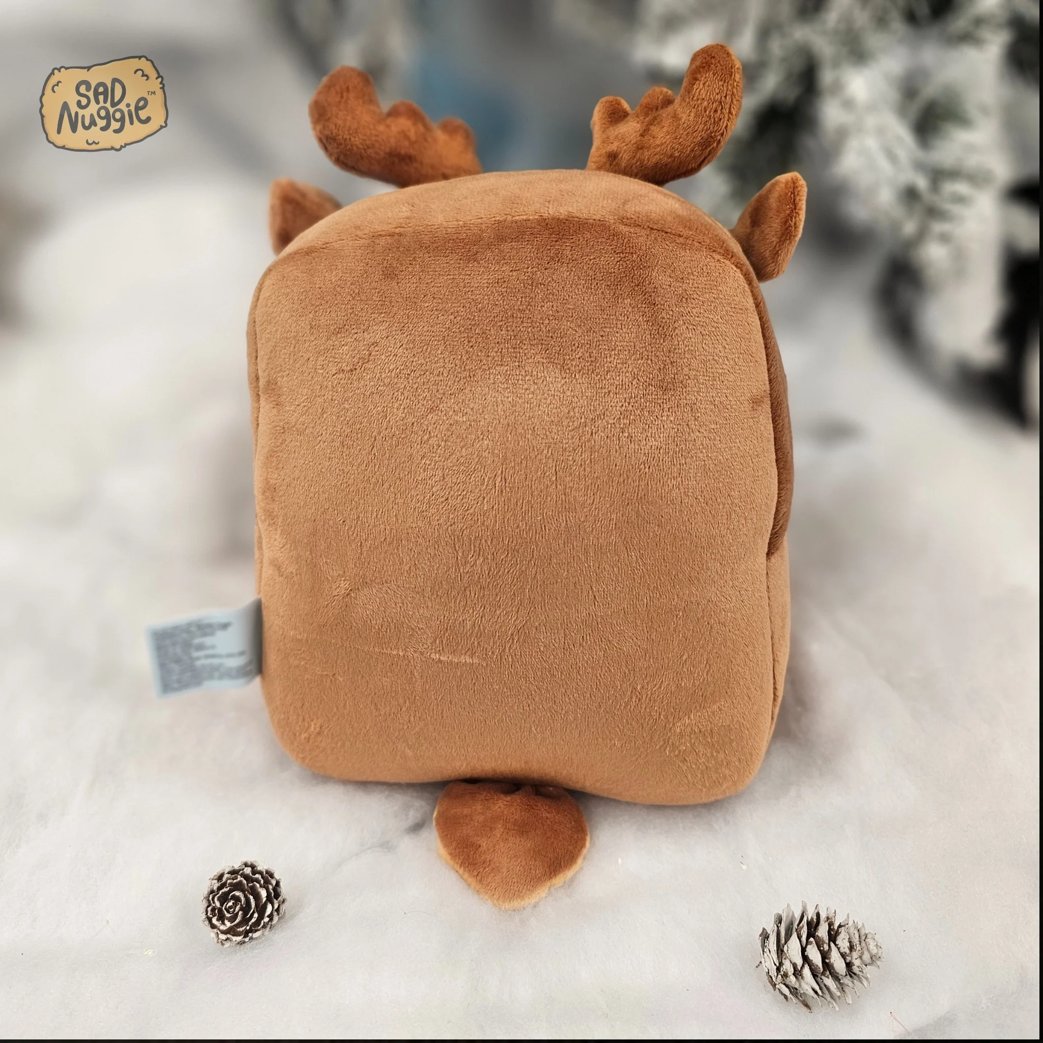 Reindeer Sad Nuggie Plush - Image 4