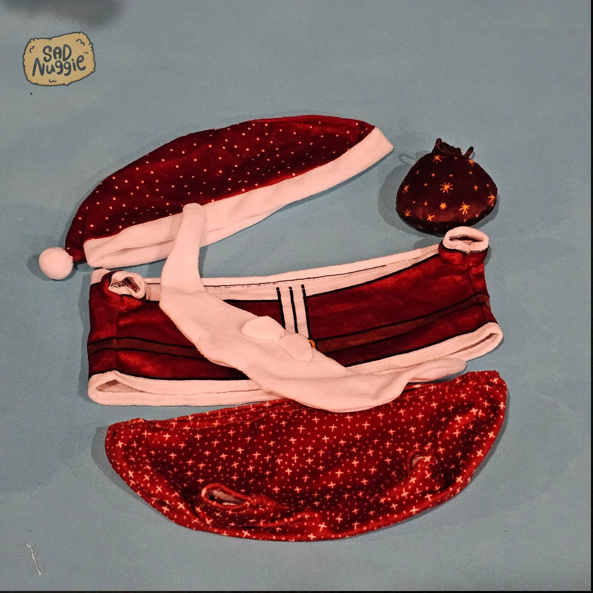 Santa Outfit - FITS DRESS UP NUGGIE ONLY - Image 3