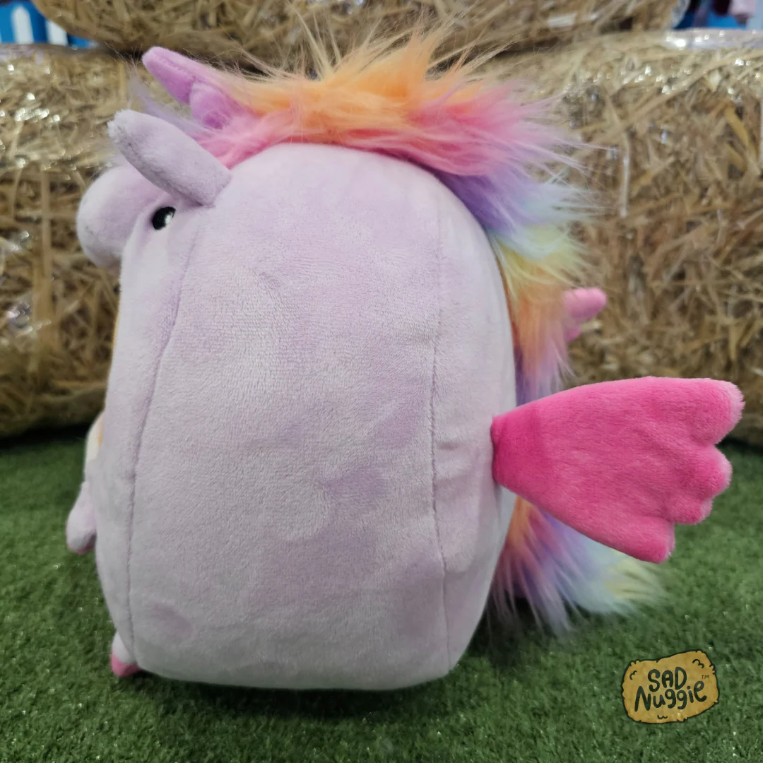 Unicorn Sad Nuggie Plush - Image 5